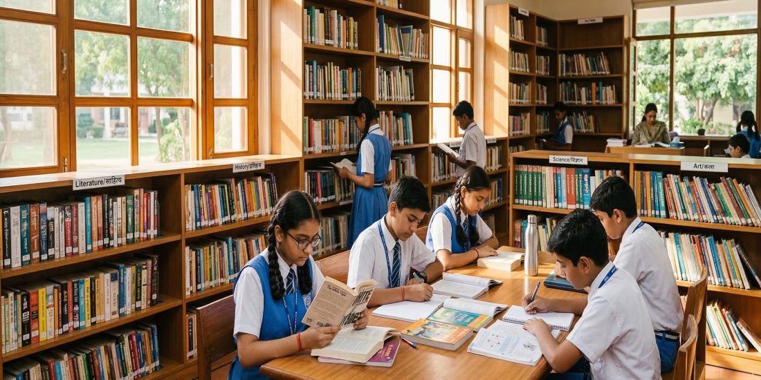 Well-stocked Library